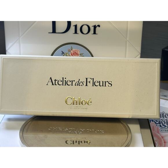 Chloe Atelier des Fleurs Perfumed 3-Piece Bar Soap Gift Set - NEW in BOX - Picture 3 of 8
